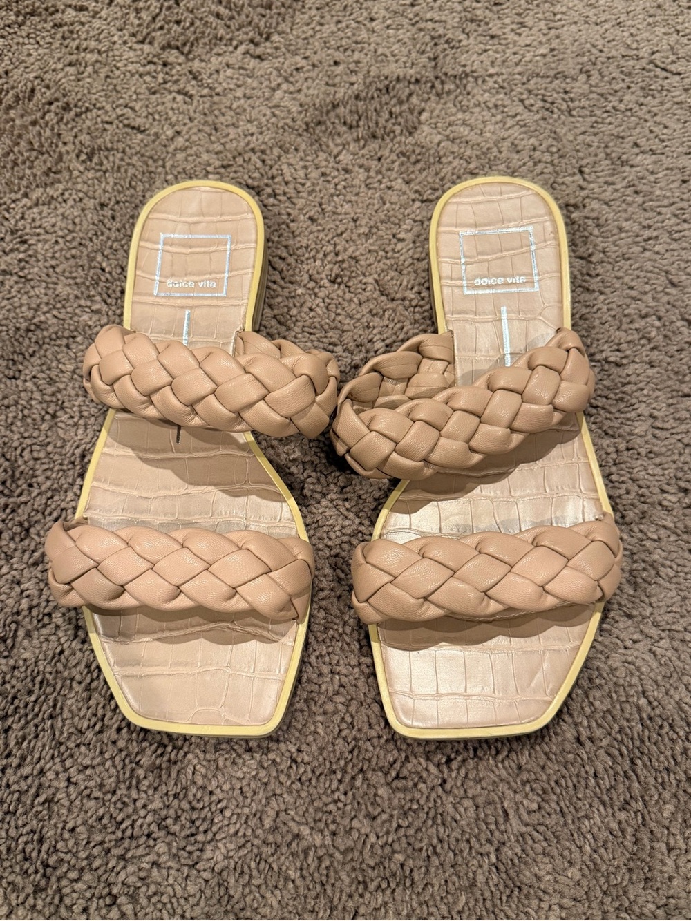 Dolce Vita braided sandals